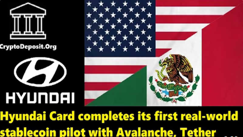 Specifically, Hyundai Motor America converted $20,000 into USDT, which was transferred to the Mexico office and converted back into dollars. This entire process took approximately seven minutes, whereas traditional interbank transfers would take three to four hours.