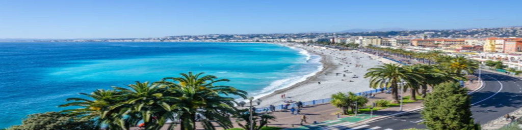 "from Monaco, in the beauty of the French Riviera,... in Èze, a medieval village perched above the coast...to vibrant Nice, where coastal elegance blends with lively tradition/credit: 