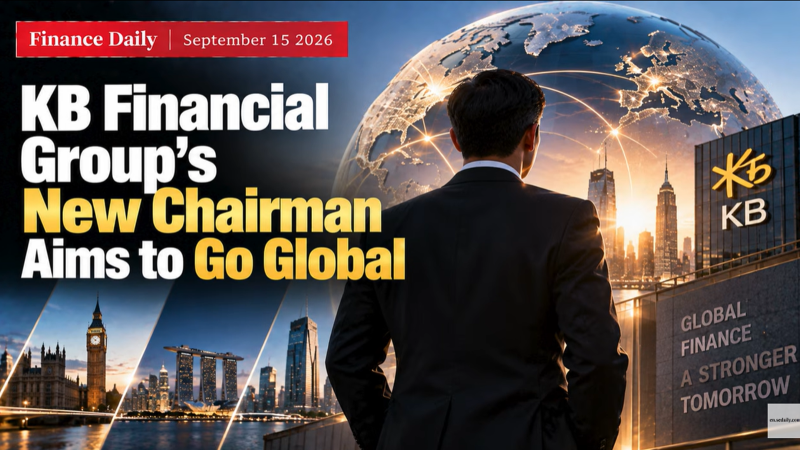 Lee Jae-keun laid out a strategy centered on expanding wealth management and small-and-mid-sized enterprise banking overseas, signaling limited room left for growth in Korea's saturated domestic market.