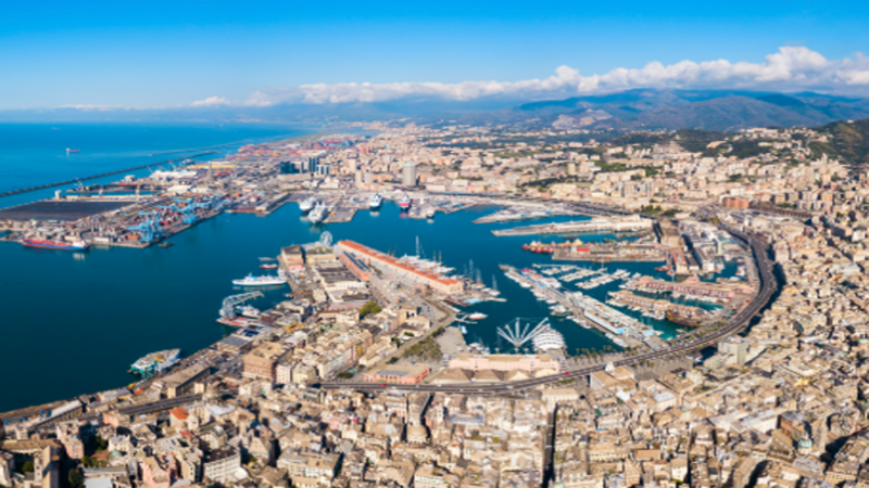 Genoa is one of the most fascinating, unique and beautiful European cities, nestled between the Ligurian mountains and the azure blue sea