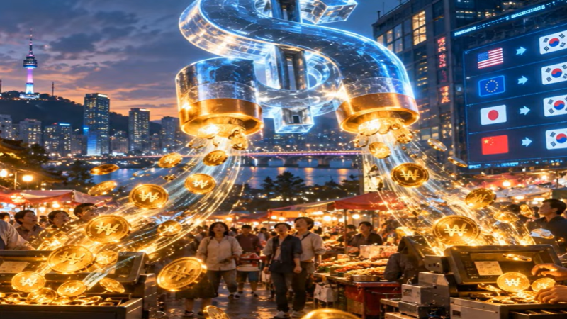A Bank of Korea study finds demand for dollar-backed stablecoins can pressure local currencies when global exchanges list direct fiat pairs.