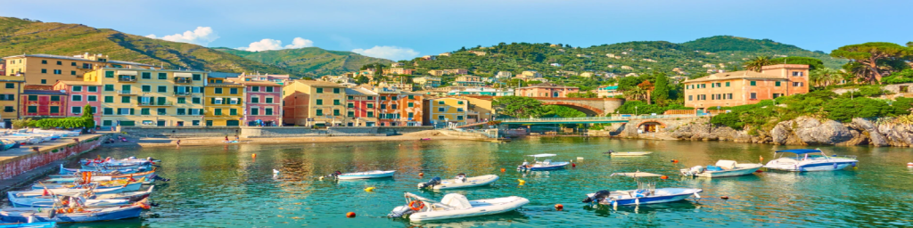 "With its labyrinthine Old Town, majestic Renaissance palaces, and authentic local charm, Genoa invites you to slow down and explore. In between bites of fresh focaccia and spoonfuls of Pesto Genovese, dive into Liguria wine tours that take you from historic cellars to panoramic vineyards in the hills above the coast."/credit: winalist-victoria-brenner