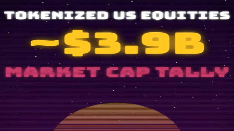 Tokenized US Stocks Just Hit ~$3.9 BILLION
